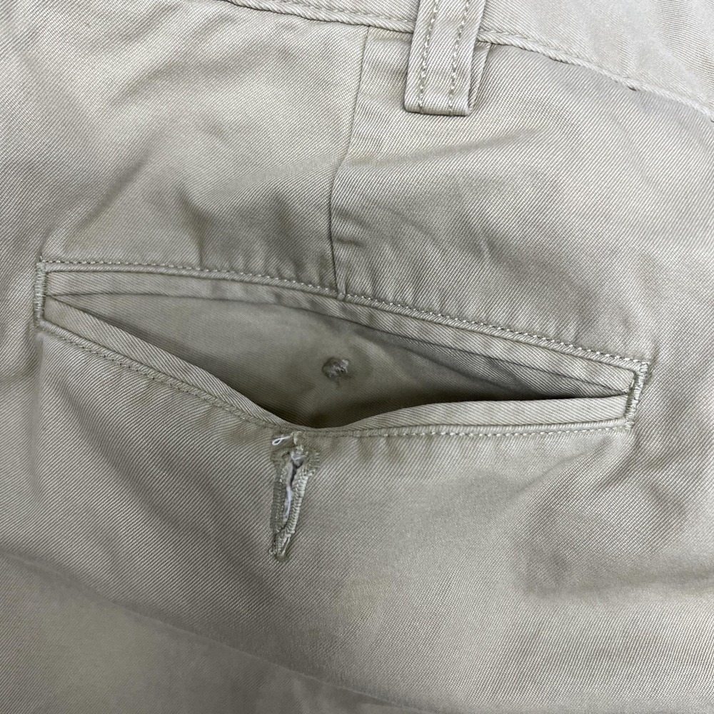 Polo Ralph Lauren Pants Mens 38x32 Beige Suffield Chino Classic Fit Preppy - Picture 11 of 15